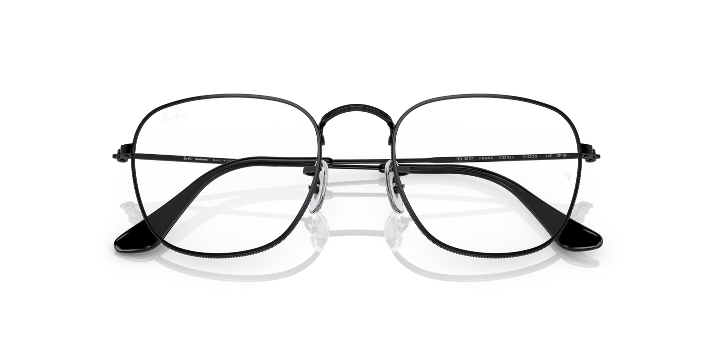 Ray-Ban RB3857 Frank Transitions Sunglasses - Square Metal Frame