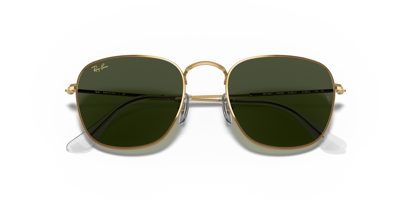 Ray-Ban RB3857 Frank Sunglasses - Square Metal Frame