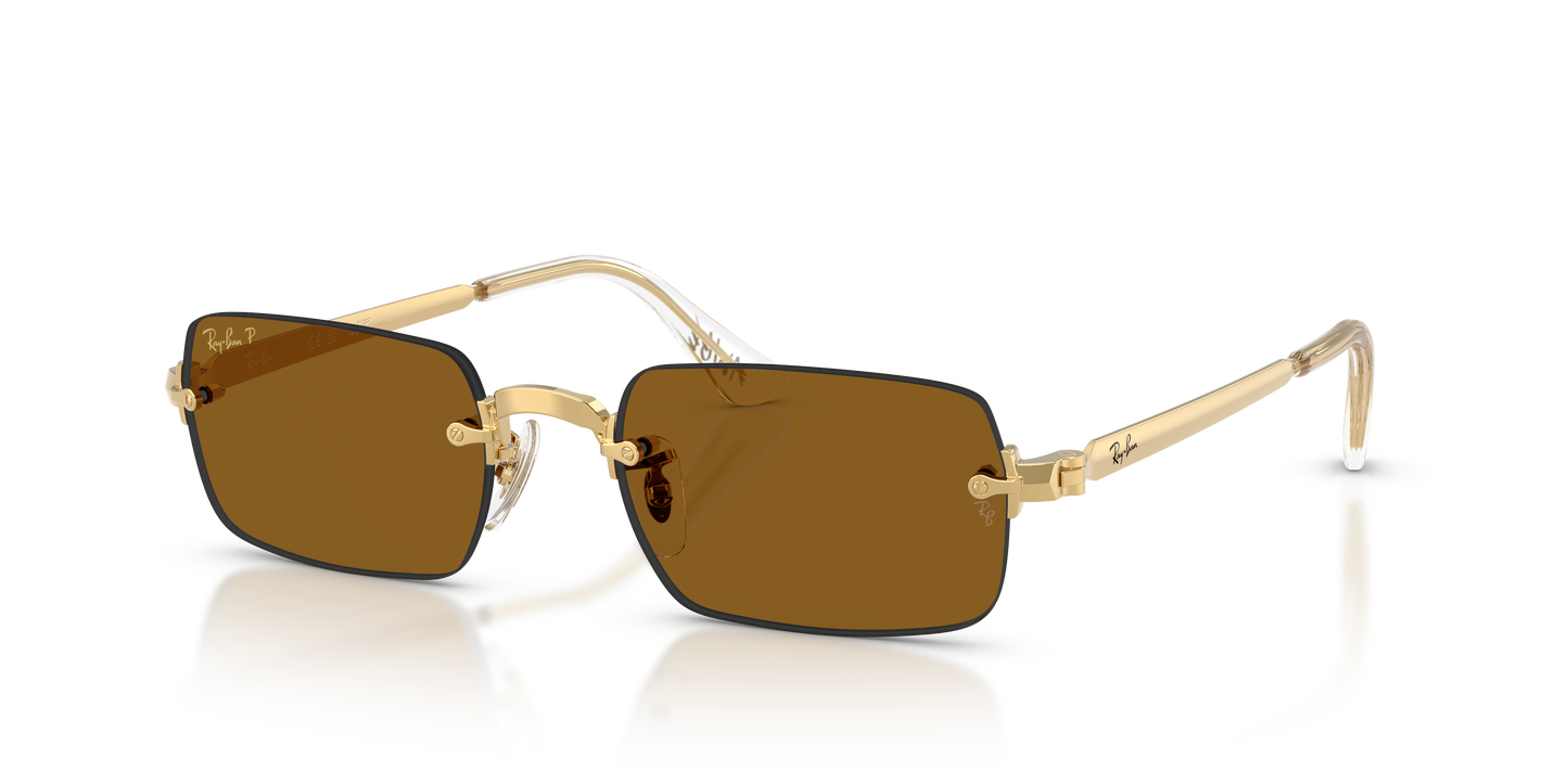 Ray-Ban RB3928 by A$AP Rocky Sunglasses - Rectangle Metal Frame