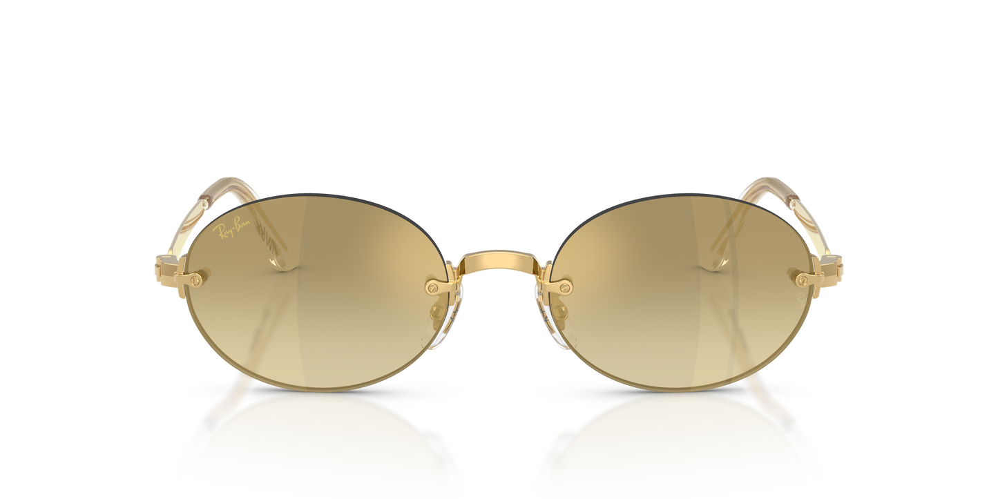Ray-Ban RB3929 by A$AP Rocky Sunglasses - Oval Metal Frame