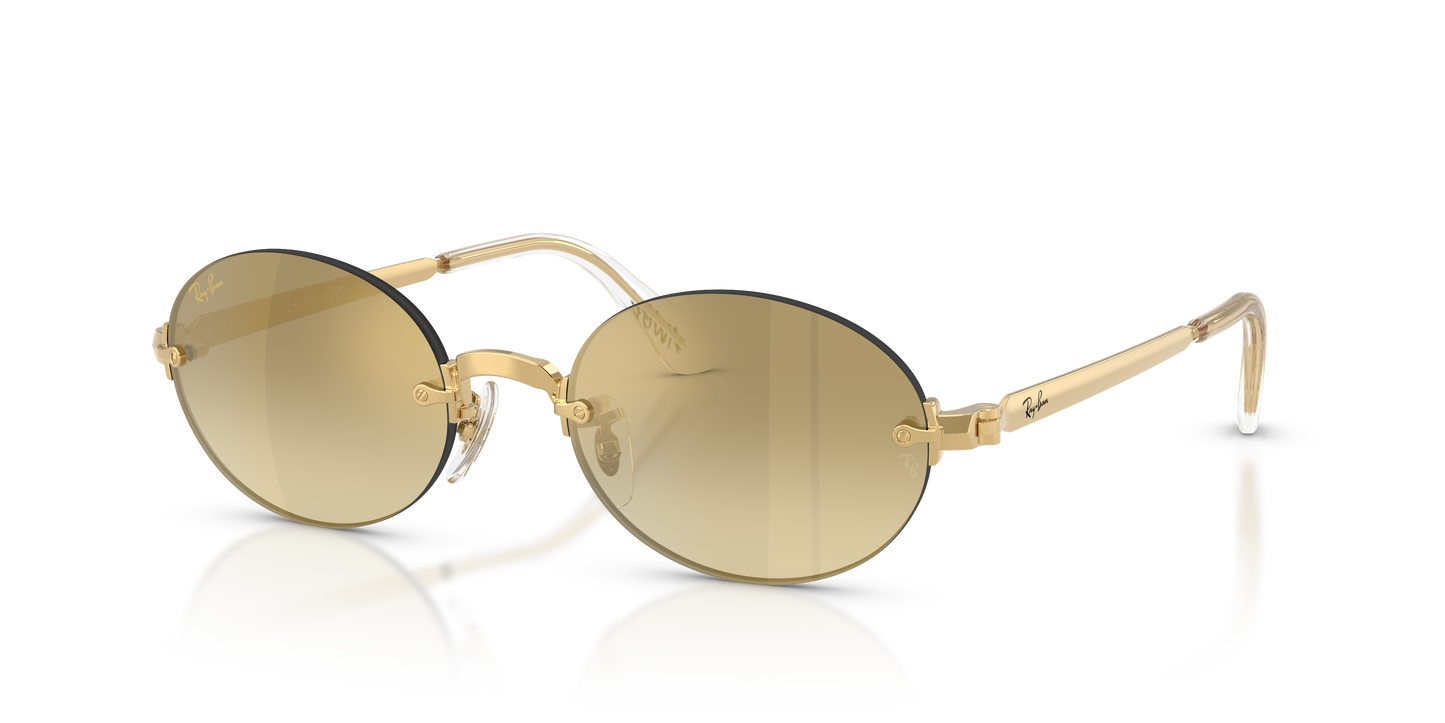 Ray-Ban RB3929 by A$AP Rocky Sunglasses - Oval Metal Frame