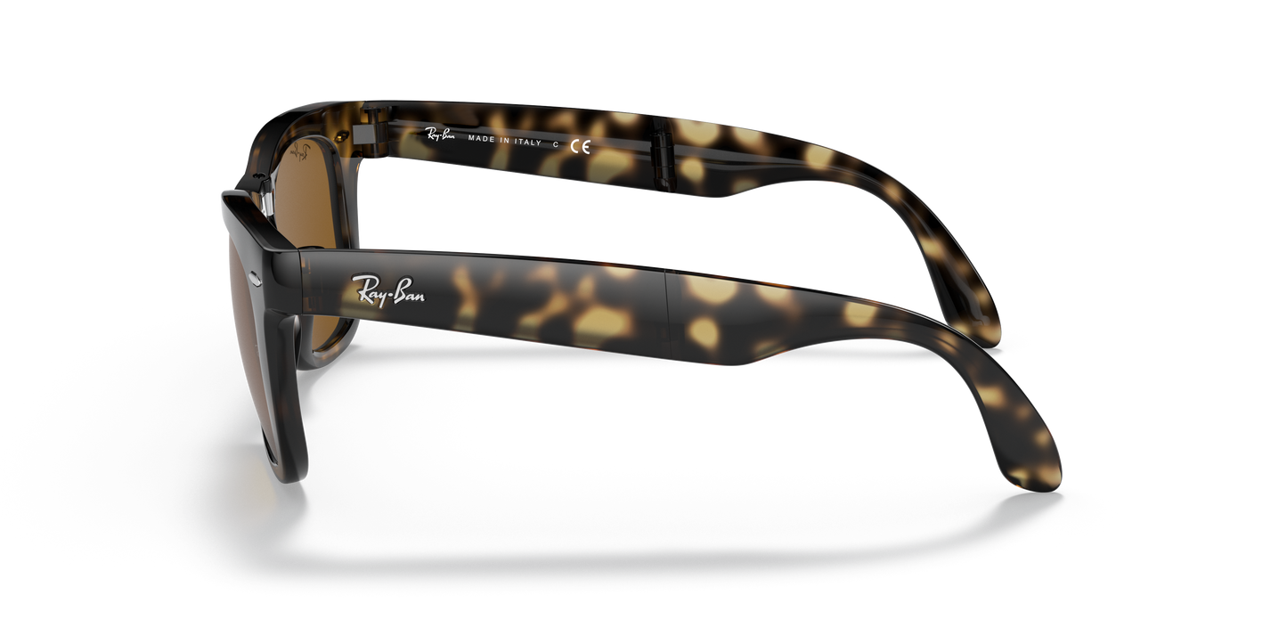 Ray-Ban RB4105 Wayfarer Folding Classic Sunglasses - Square Nylon Frame