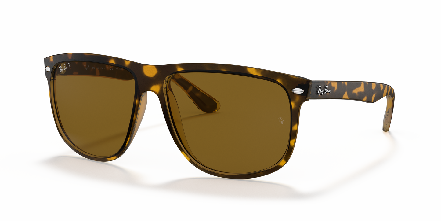 Ray-Ban RB4147 Boyfriend Sunglasses - Square Nylon Frame