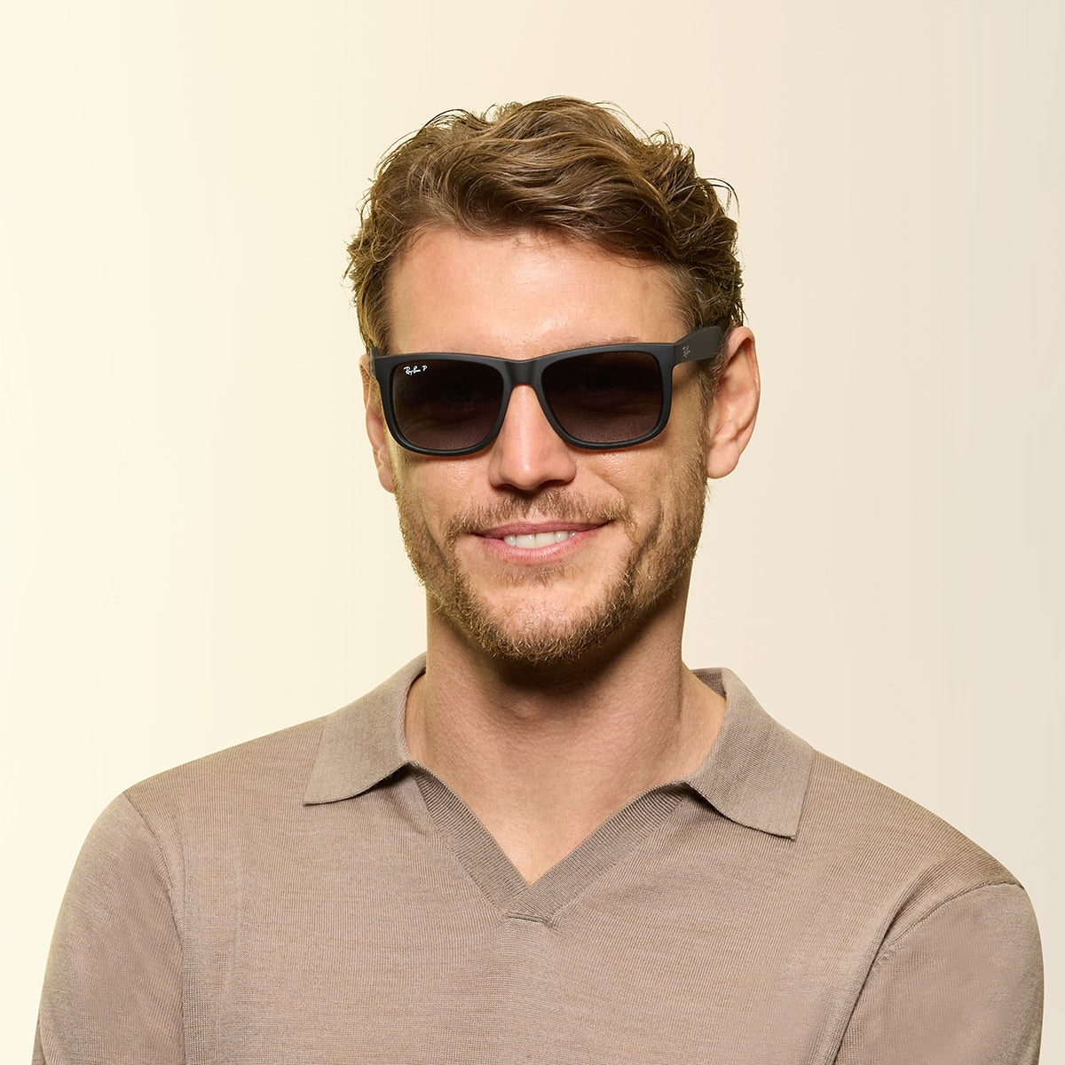 Ray-Ban RB4165 Justin Classic Sunglasses - Square Nylon Frame