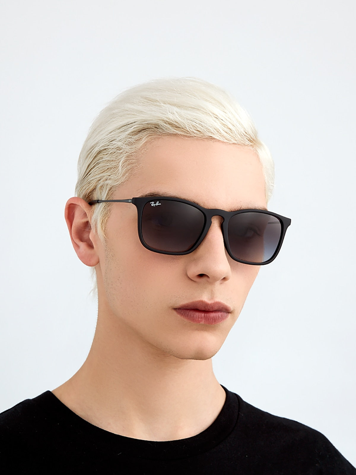 Ray-Ban RB4187 Chris Sunglasses - Square Nylon Frame