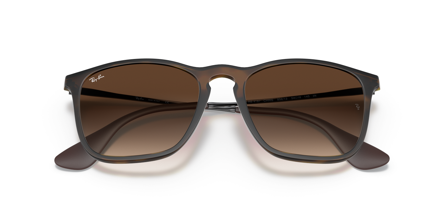 Ray-Ban RB4187 Chris Sunglasses - Square Nylon Frame
