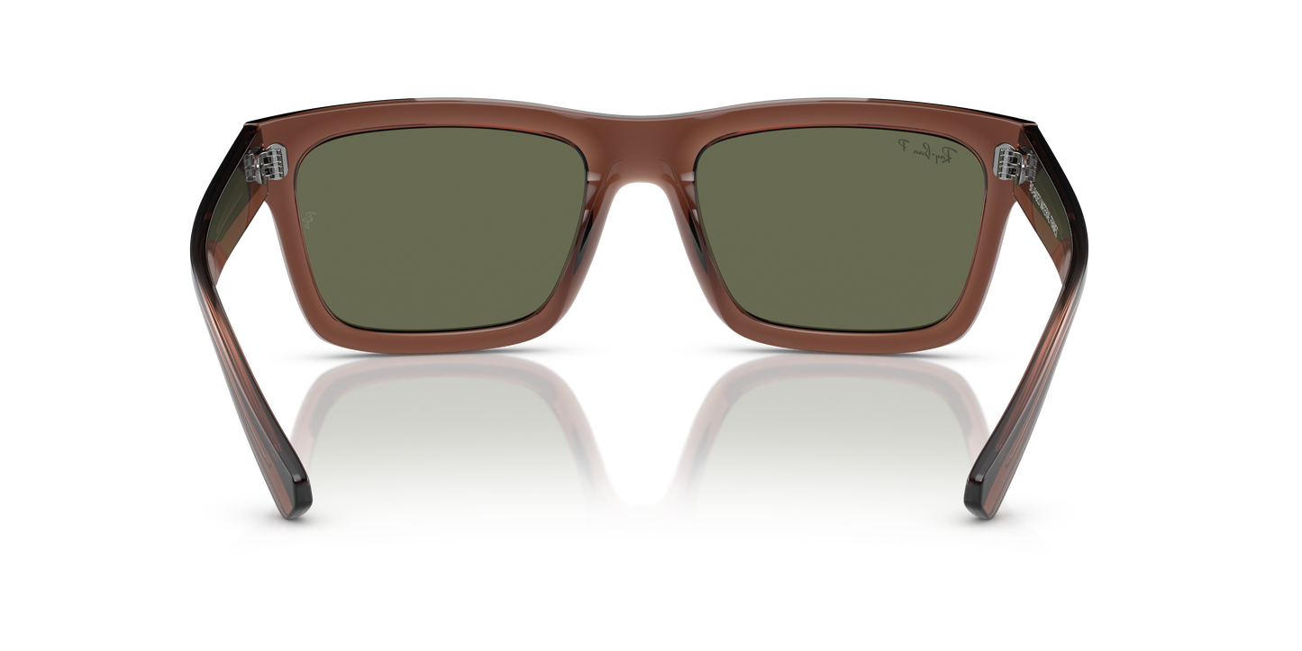 Ray-Ban RB4396 Warren Bio-Based Sunglasses - Rectangle Injected Frame