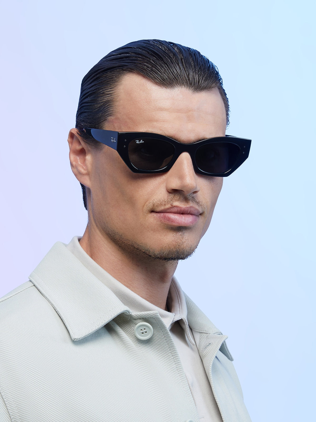 Ray-Ban RB4430 Zena Bio-Based Sunglasses - Geometric Injected Frame