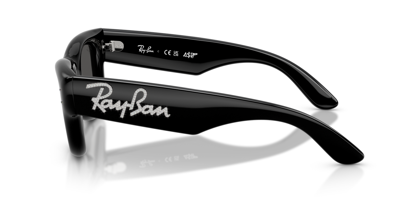 Ray-Ban RB4940B Wayfarer Puffer Crystal Edition Sunglasses - Square Injected Frame