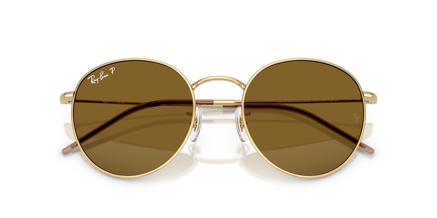 Ray-Ban RBR0103S Round Reverse Sunglasses - Phantos Metal Frame