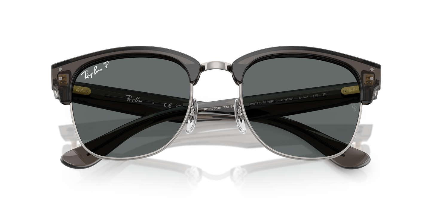 Ray-Ban RBR0504S Clubmaster Reverse Sunglasses - Square Injected Frame