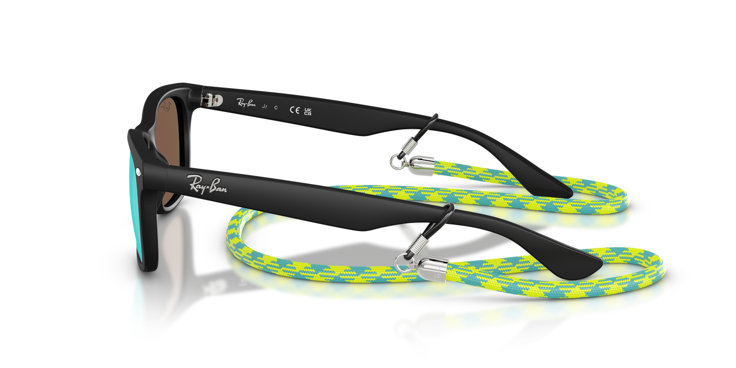 Ray-Ban RB9052S New Wayfarer Summer Capsule Kids Sunglasses - Square Injected Frame