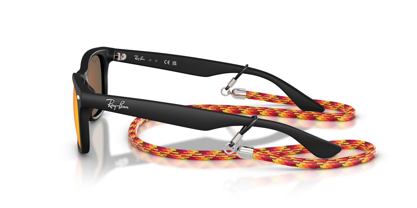 Ray-Ban RB9052S New Wayfarer Summer Capsule Kids Sunglasses - Square Injected Frame