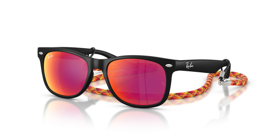 Ray-Ban RB9052S New Wayfarer Summer Capsule Kids Sunglasses - Square Injected Frame