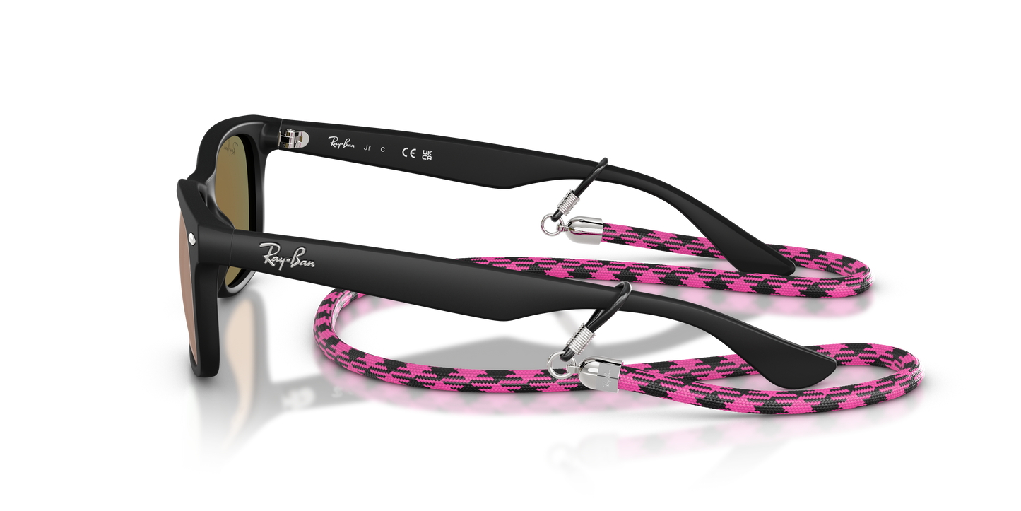 Ray-Ban RB9052S New Wayfarer Summer Capsule Kids Sunglasses - Square Injected Frame