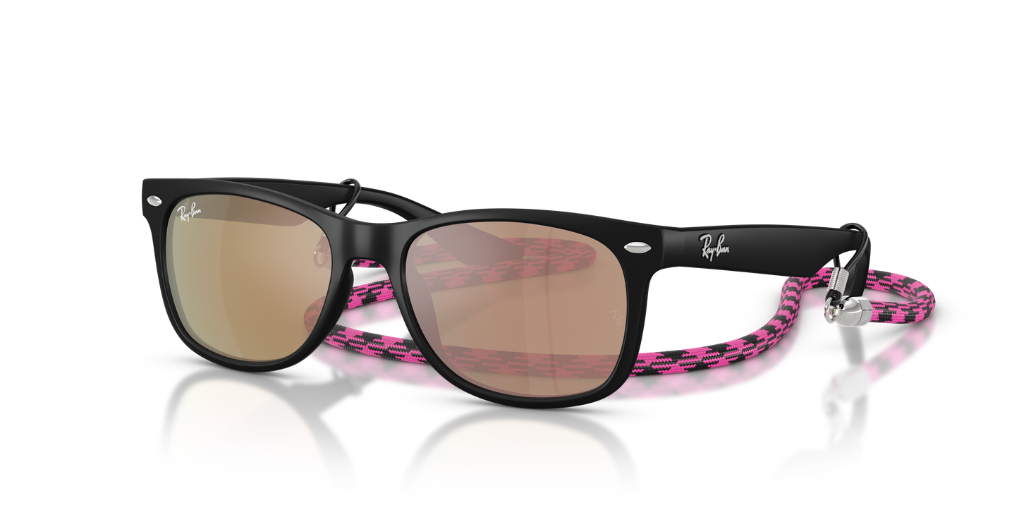 Ray-Ban RB9052S New Wayfarer Summer Capsule Kids Sunglasses - Square Injected Frame