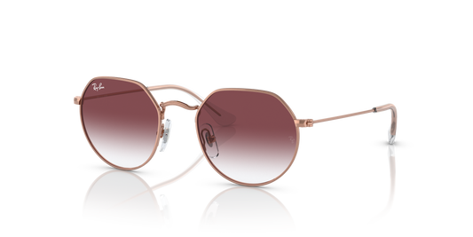 Ray-Ban RB9565S Jack Kids Sunglasses - Geometric Metal Frame