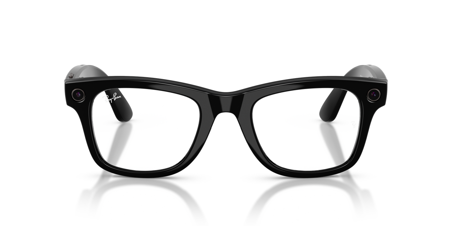 Ray-Ban Meta Gen 2 Wayfarer Smart Glasses - Square Injected Frame