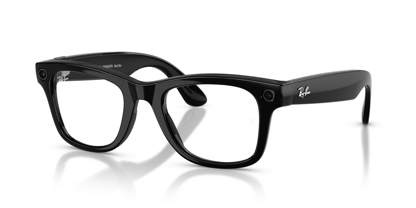 Ray-Ban Meta Gen 2 Wayfarer Smart Glasses - Square Injected Frame