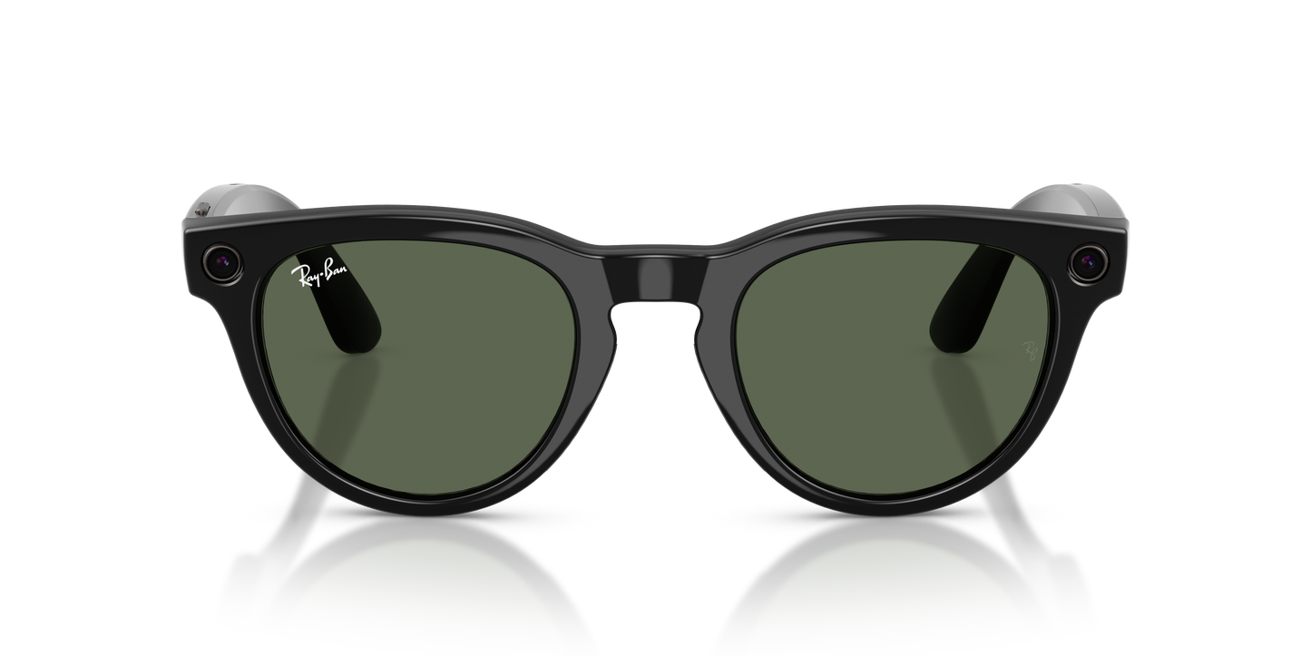 Ray-Ban Meta Gen 2 Low Bridge Fit Headliner Smart Glasses - Phantos Injected Frame