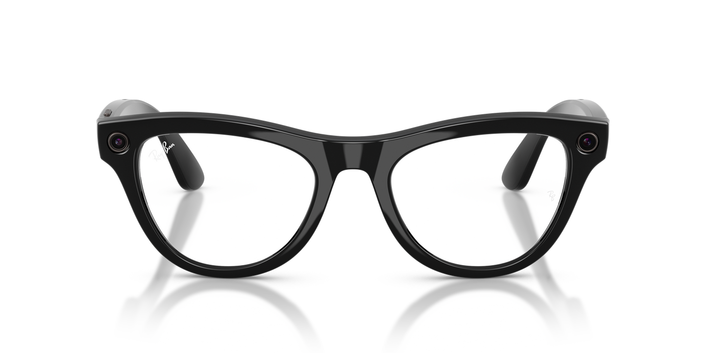 Ray-Ban Meta Gen 2 Skyler Smart Glasses - Cat-Eye Injected Frame
