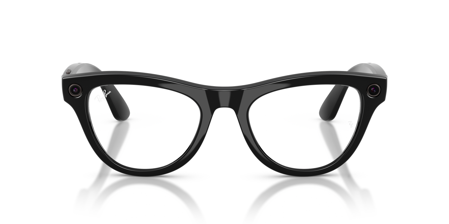 Ray-Ban Meta Gen 2 Skyler Smart Glasses - Cat-Eye Injected Frame