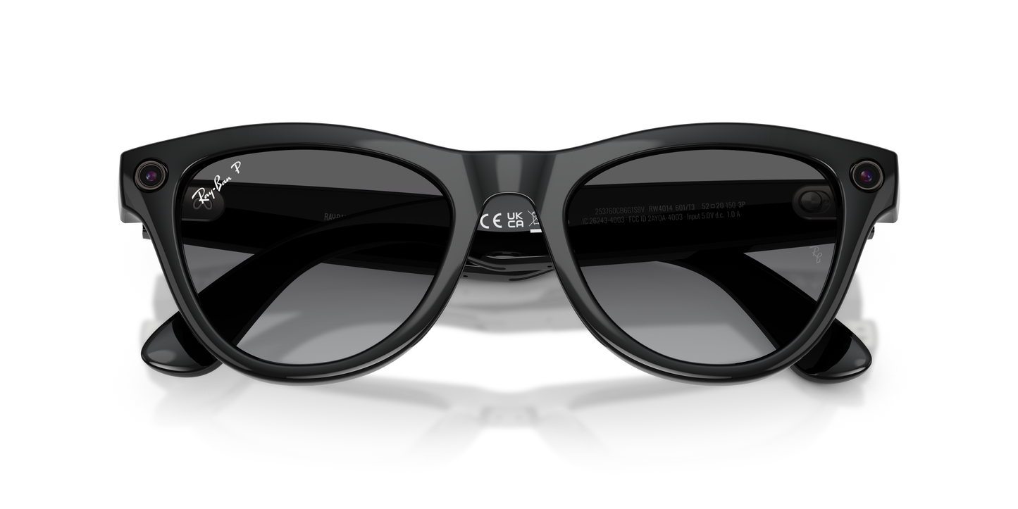Ray-Ban Meta Gen 2 Skyler Smart Glasses - Cat-Eye Injected Frame