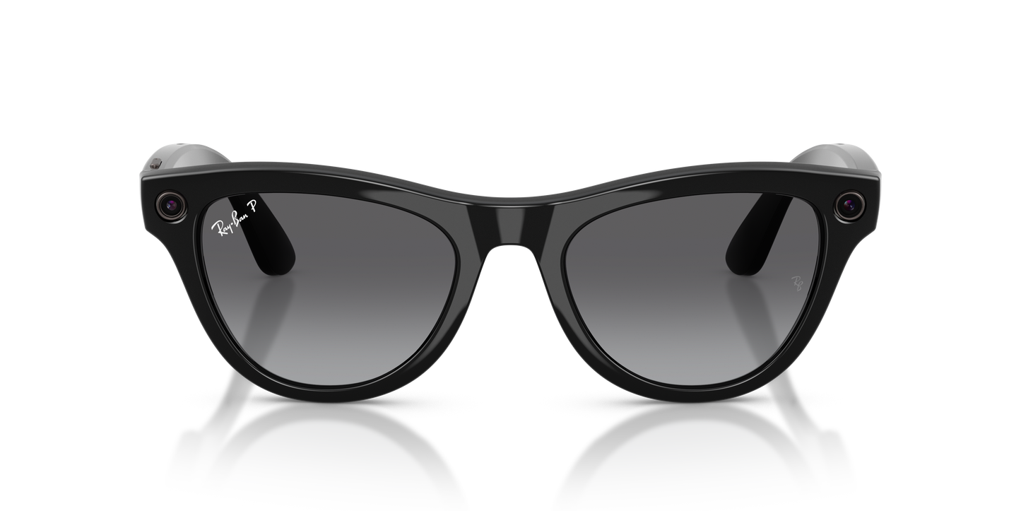 Ray-Ban Meta Gen 2 Skyler Smart Glasses - Cat-Eye Injected Frame