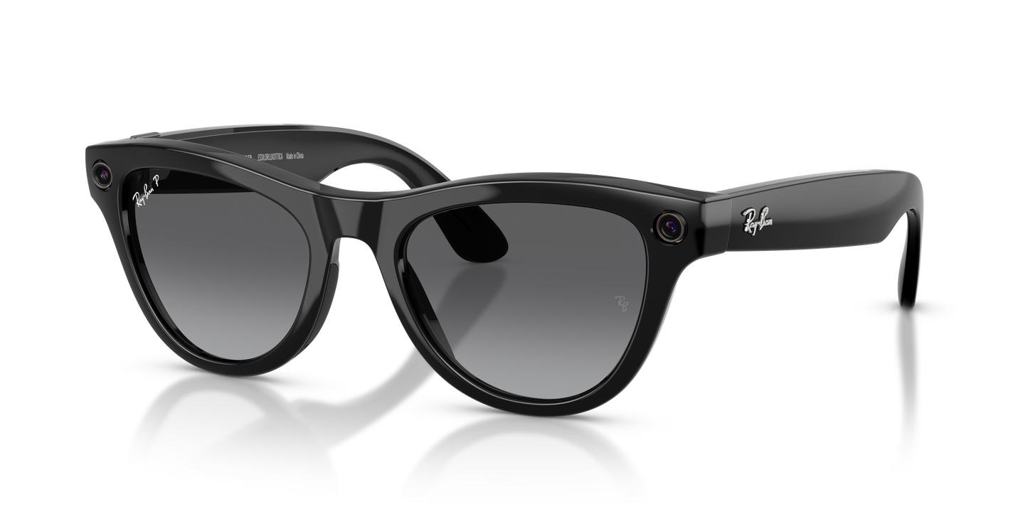 Ray-Ban Meta Gen 2 Skyler Smart Glasses - Cat-Eye Injected Frame