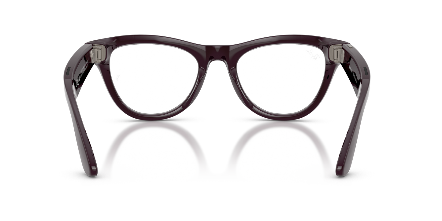 Ray-Ban Meta Gen 2 Skyler Smart Glasses - Cat-Eye Injected Frame