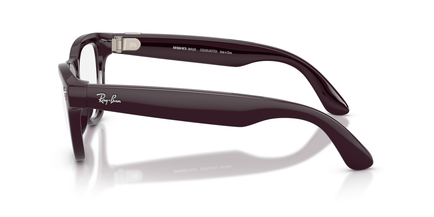 Ray-Ban Meta Gen 2 Skyler Smart Glasses - Cat-Eye Injected Frame