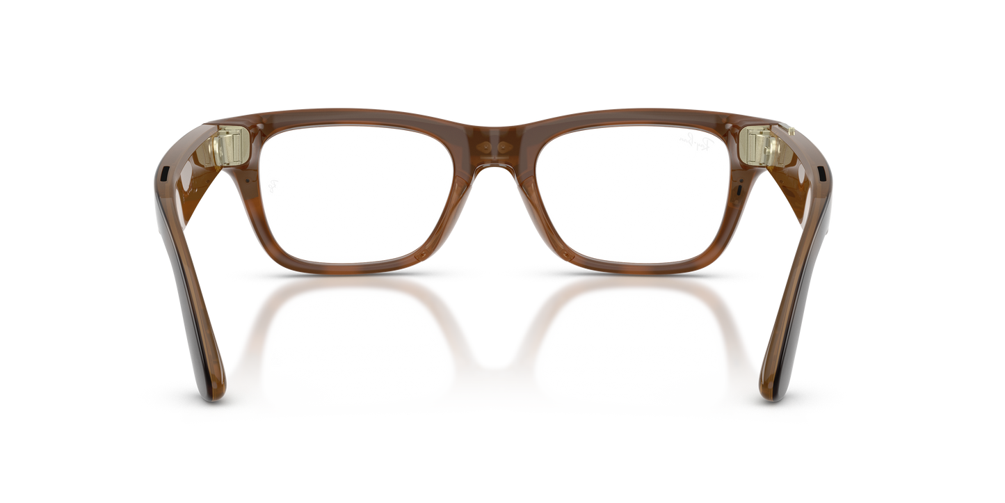 Ray-Ban Meta Gen 2 Ray-Ban (Gen 2) Blayzer Smart Glasses - Rectangle Injected Frame