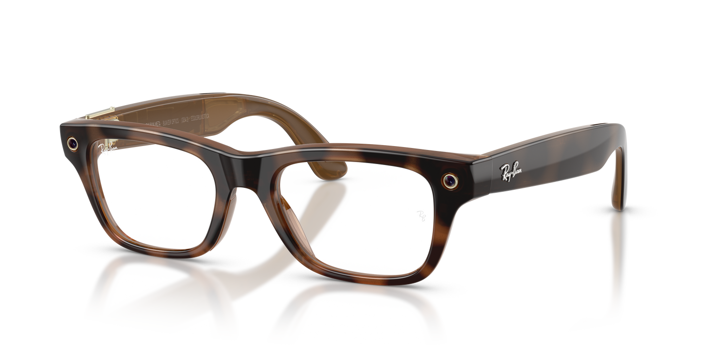 Ray-Ban Meta Gen 2 Ray-Ban (Gen 2) Blayzer Smart Glasses - Rectangle Injected Frame