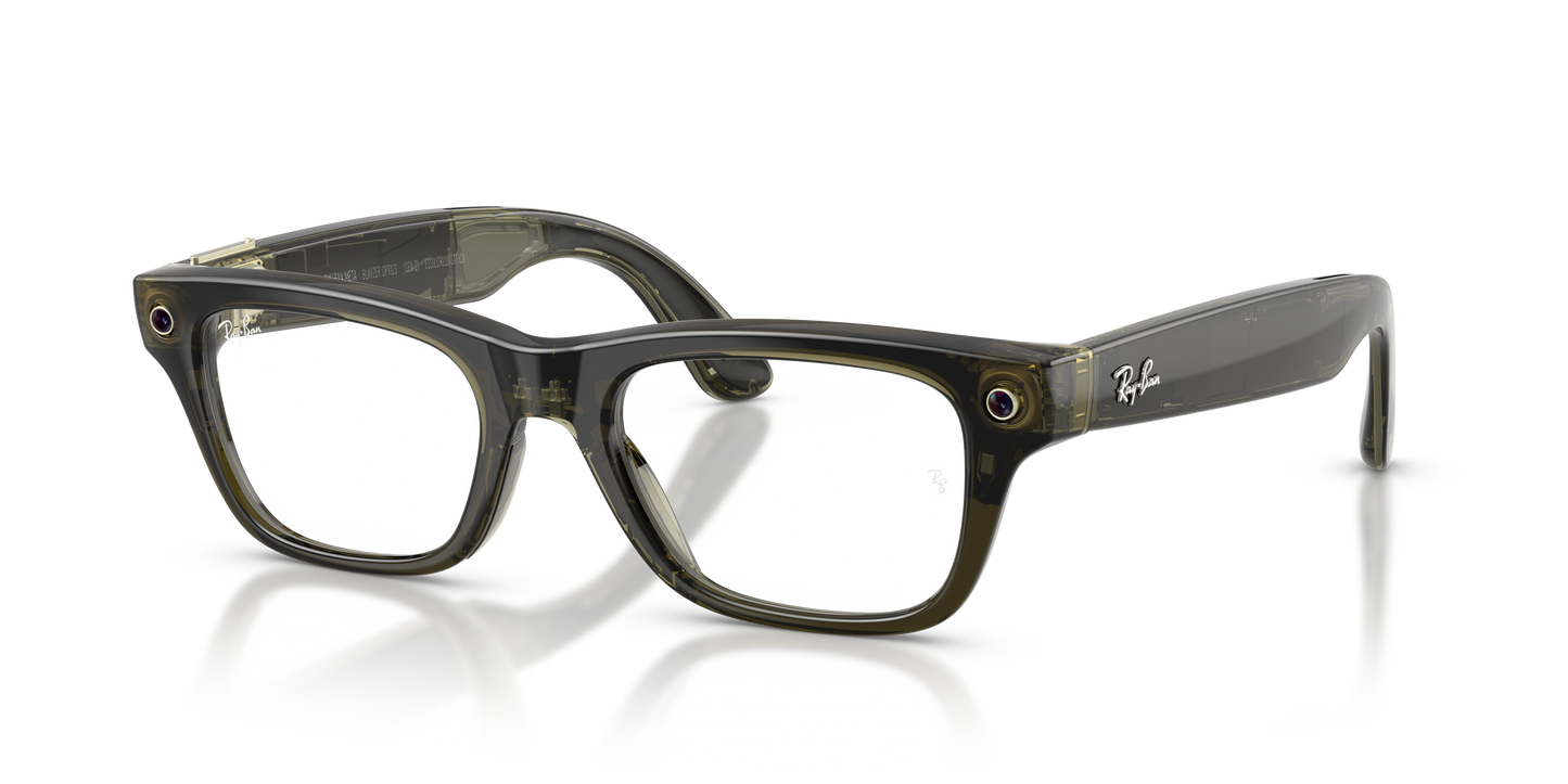 Ray-Ban Meta Gen 2 Blayzer Smart Glasses - Rectangle Injected Frame
