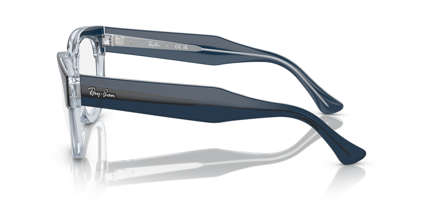 Ray-Ban RB0298V Mega Hawkeye Eyeglasses - Square Acetate Frame