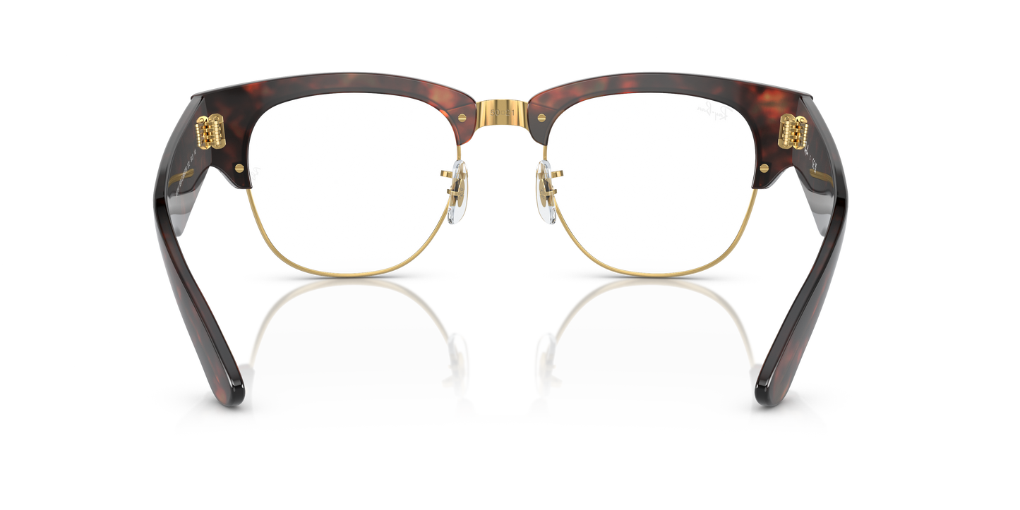 Ray-Ban RB0316V Mega Clubmaster Eyeglasses - Square Injected Frame