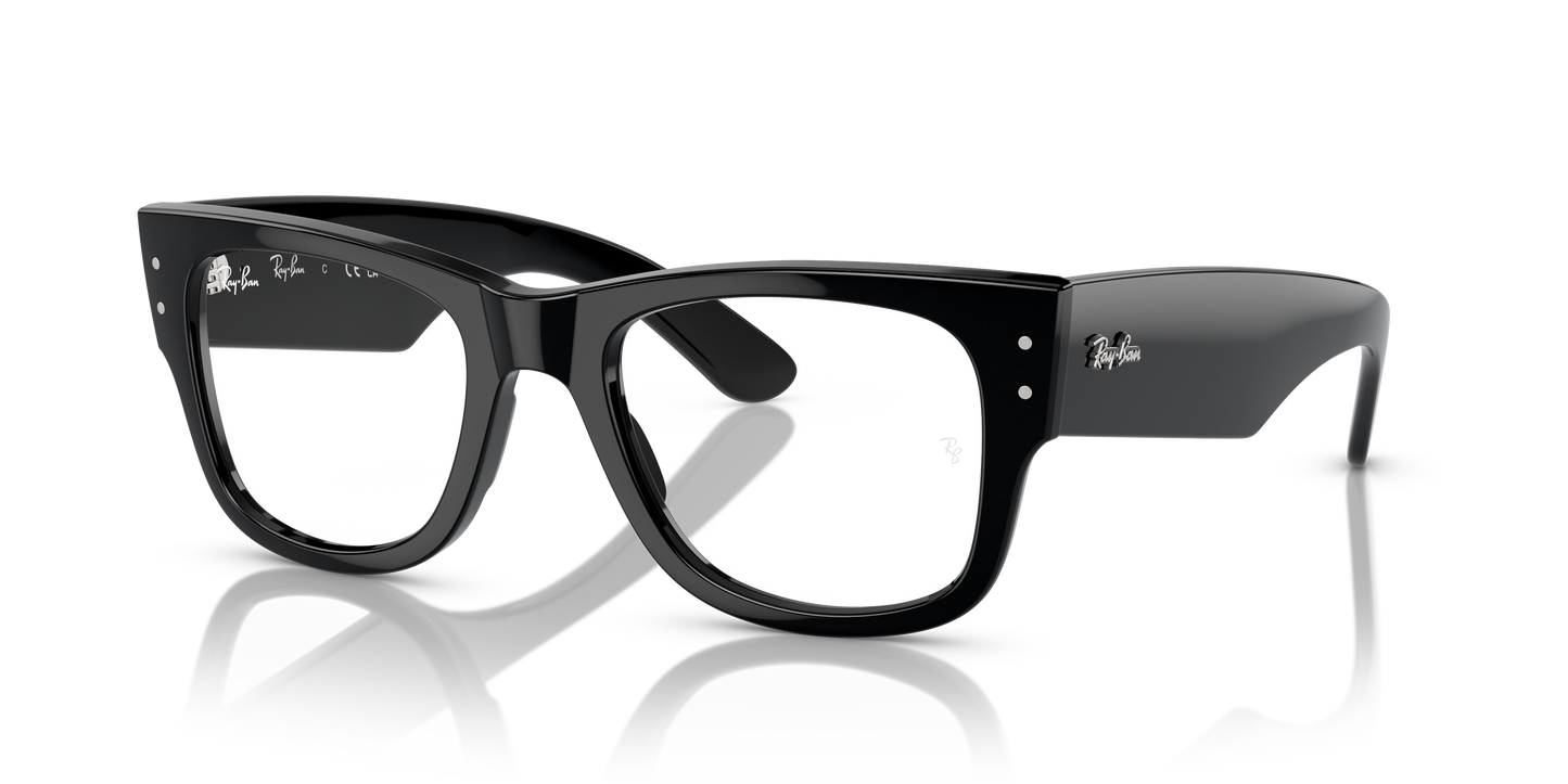 Ray-Ban RB0840V Mega Wayfarer Eyeglasses - Square Injected Frame