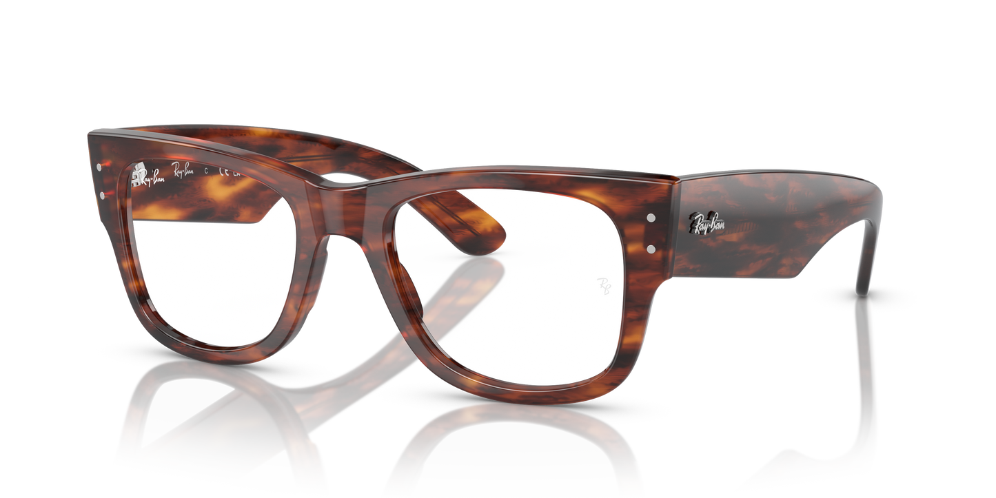 Ray-Ban RB0840V Mega Wayfarer Eyeglasses - Square Injected Frame