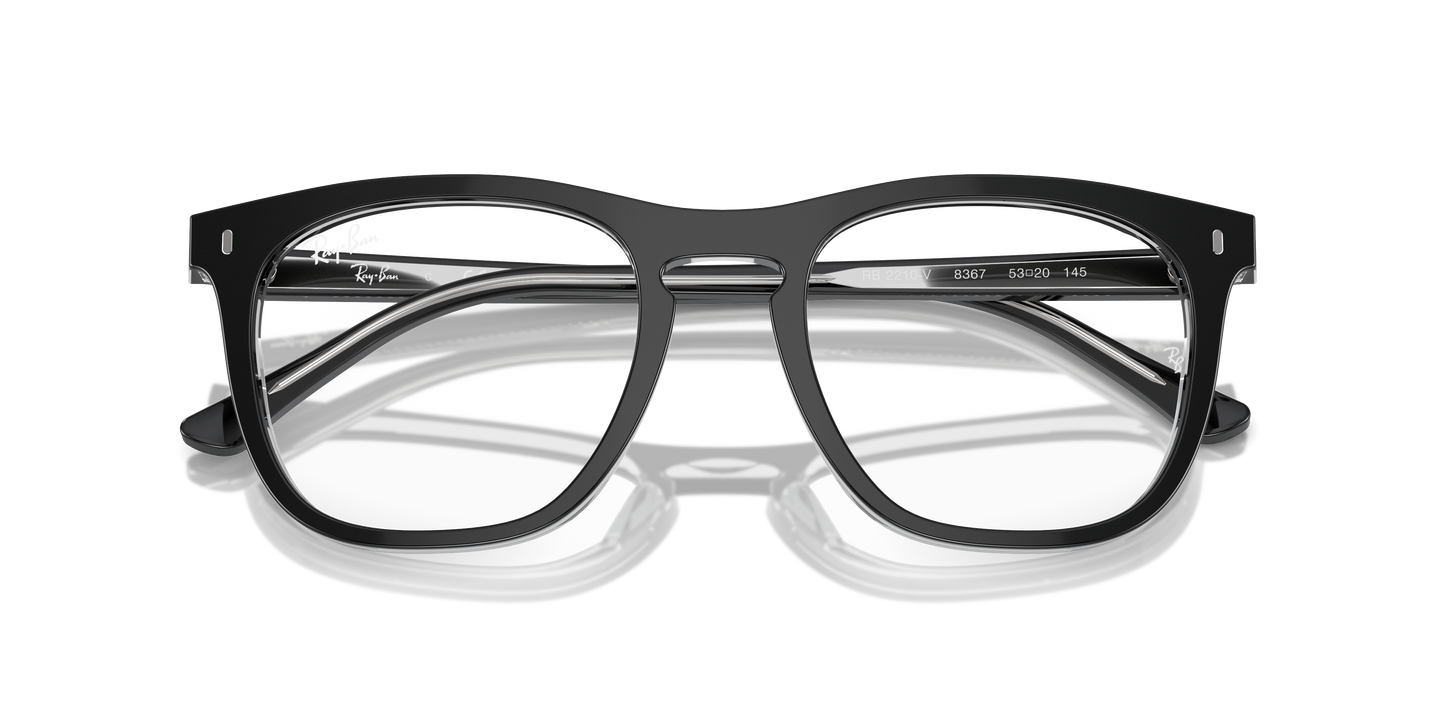Ray-Ban RB2210V Eyeglasses - Square Acetate Frame