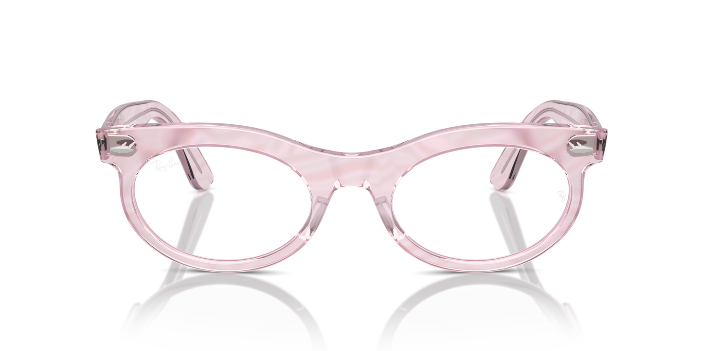 Ray-Ban RB2242V Wayfarer Oval Change Eyeglasses - Injected Frame