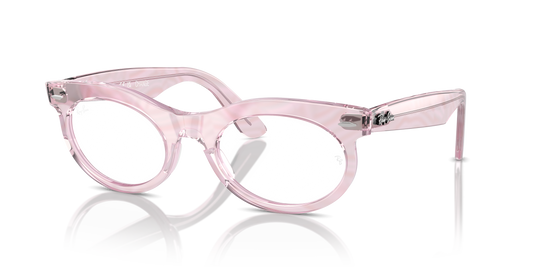 Ray-Ban RB2242V Wayfarer Oval Change Eyeglasses - Injected Frame