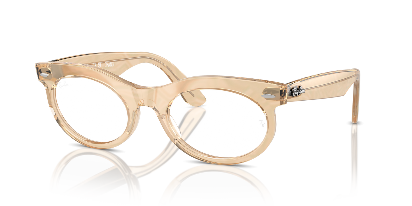 Ray-Ban RB2242V Wayfarer Oval Change Eyeglasses - Injected Frame
