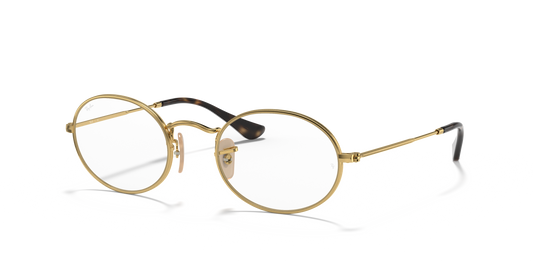 Ray-Ban RB3547V Oval Eyeglasses - Metal Frame