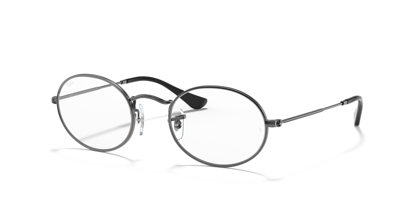 Ray-Ban RB3547V Oval Eyeglasses - Metal Frame
