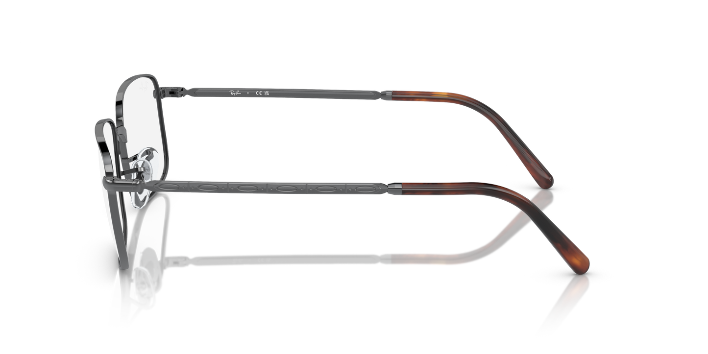 Ray-Ban RB3717V RB3717 Eyeglasses - Rectangle Metal Frame