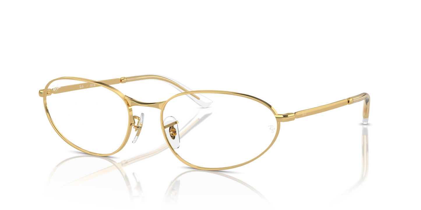 Ray-Ban RB3734V Eyeglasses - Geometric Metal Frame