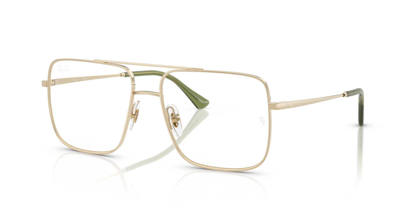 Ray-Ban RB3758V Ari Eyeglasses - Square Metal Frame