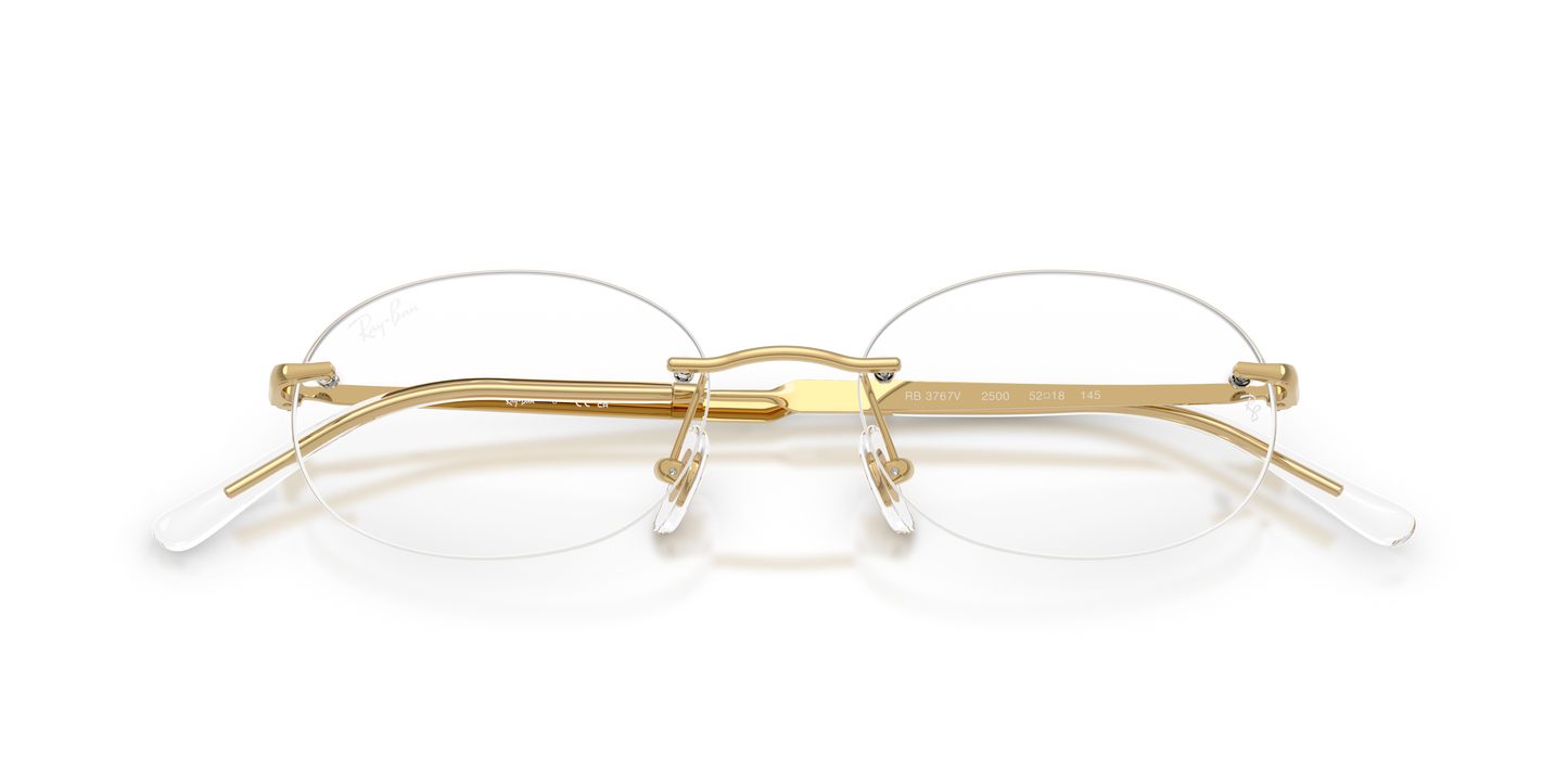 Ray-Ban RB3767V Eyeglasses - Oval Metal Frame
