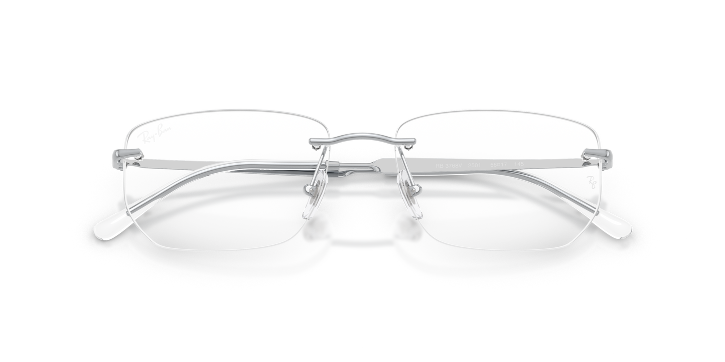 Ray-Ban RB3768V Eyeglasses - Geometric Metal Frame