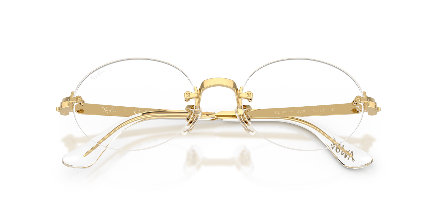 Ray-Ban RB3929V by A$AP Rocky Eyeglasses - Oval Metal Frame